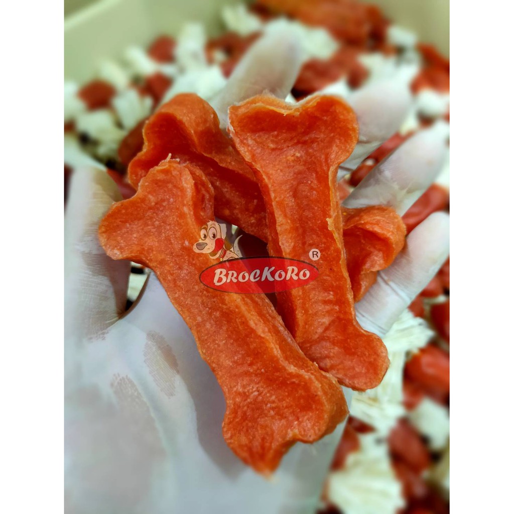 Brockoro ﻿ไก่ไฟเบอร์โบนเล็ก แพ็ค 150 กรัม