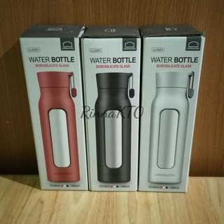 Lock​&amp;​Lock​ water bottle borosilicate glass ขวดน้ำแบบหวังอี้ป๋อ