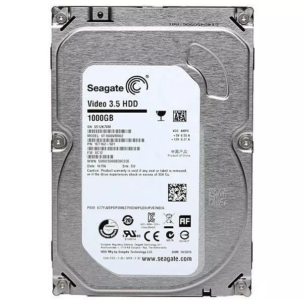 HDD ฮาร์ดดิสก์ SATA 3.5 1TB 2TB Seagate Video ST1000VM002 1TB 2TB 5900 RPM 64MB Cache SATA 6.0Gb/s 3.5 Internal Hard #3