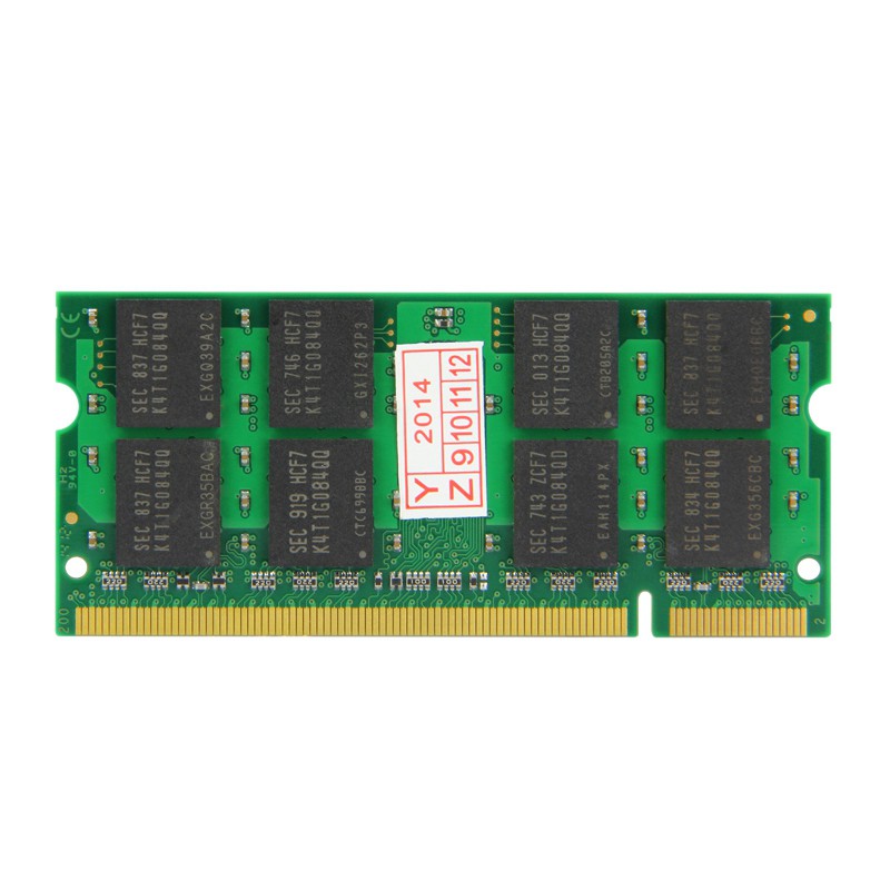 RAM DDR2 2GB 800MHz PC2-6400 Per Laptop – SO-DIMM 200Pin 1.8V, Compatibile Con Intel/AMD, Memoria Ad Alta Velocità Per Notebook