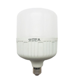 OTOKO หลอด LED Bulb light หลอดไฟ LED 40 Watts ขั้ว E27 ซุปเปอร์สว่าง สีขาว