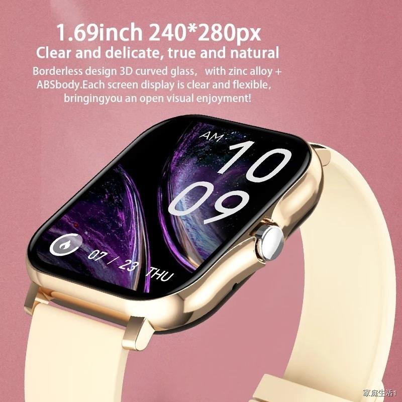 ☋۩Full Touch Sport Smart Watch Men Women Heart Rate Fitness Tracker Bluetooth call Smartwatch wristwatch GTS 2 P8 plus w