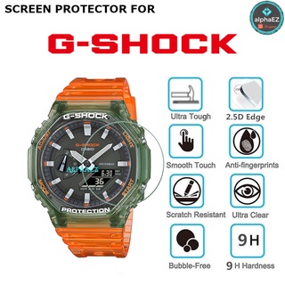 Casio G-Shock GA-2100HC-4A Casioak TMJ Series 9H ฝาครอบป้องกันหน้าจอนาฬิกา GA2100 กระจกนิรภัย ป้องกันรอยขีดข่วน