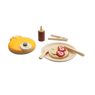 PlanToys 3615 WAFFLE SET ของเล่นไม้ชุดทำวาฟเฟิลของเล่นเด็ก 2 ขวบ