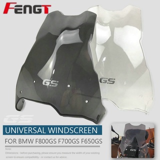 Wlmoto กระจกกันลม สําหรับ BMW F800GS F650GS F700GS F 800 650 700 F800 F700 F650 GS