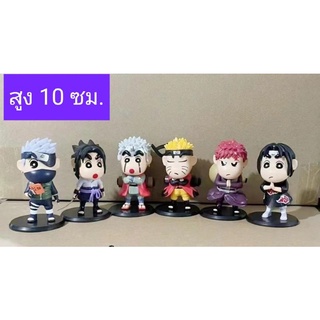 โมเดลนารูโตะ ชินจัง เซ็ต 6ตัว Naruto