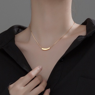 สร้อยคอโซ่ จี้ห้อย Fashion All-Match 925 Plated Necklaces Jewelry