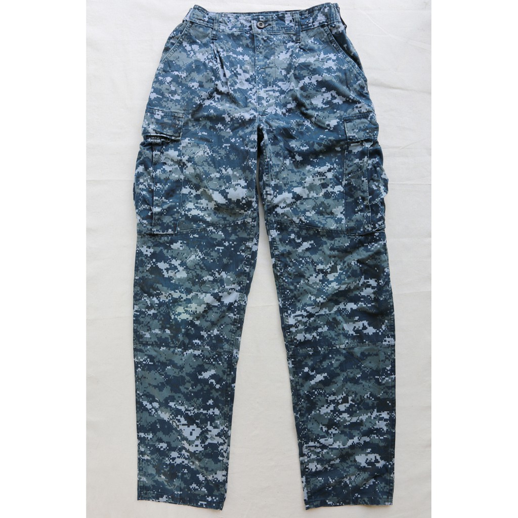 กางเกงทหาร ลาย US NAVY มือสอง เอว 26-28