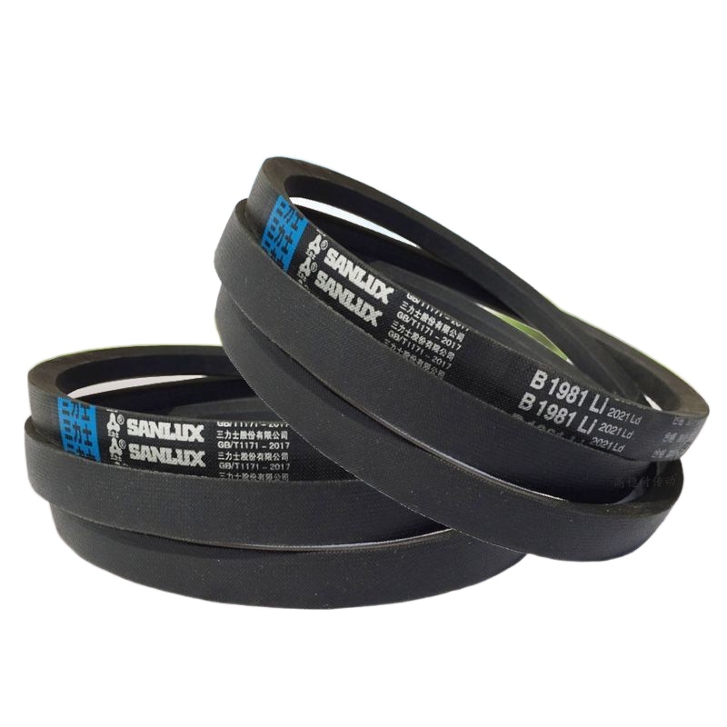 สายพานสามเหลี่ยม Sanlix ของแท้ b-type 5000-7000 มอเตอร์อุตสาหกรรม ดีเซล เครื่องจักรการเกษตร สายพานรถ