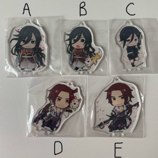 [Touken Ranbu] Acrylic Keyholder Stand จาก อนิเมทคาเฟ่ (Animate cafe) พวงกุญแจสแตนดี้ ดาบ