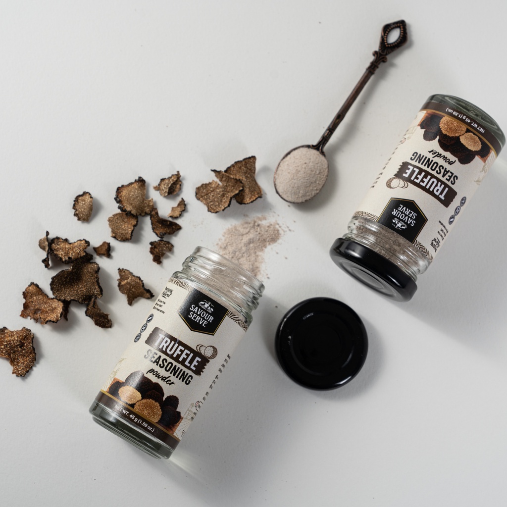 ผงทรัฟเฟิล Truffle Seasoning ตรา Savourserve ผงปรุงรส ผงโรย รสชาติสุดเข้มข้น
