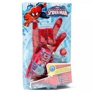 ถุงมือ Spider Man ยิงเหรียญมีเสียงมีไฟ