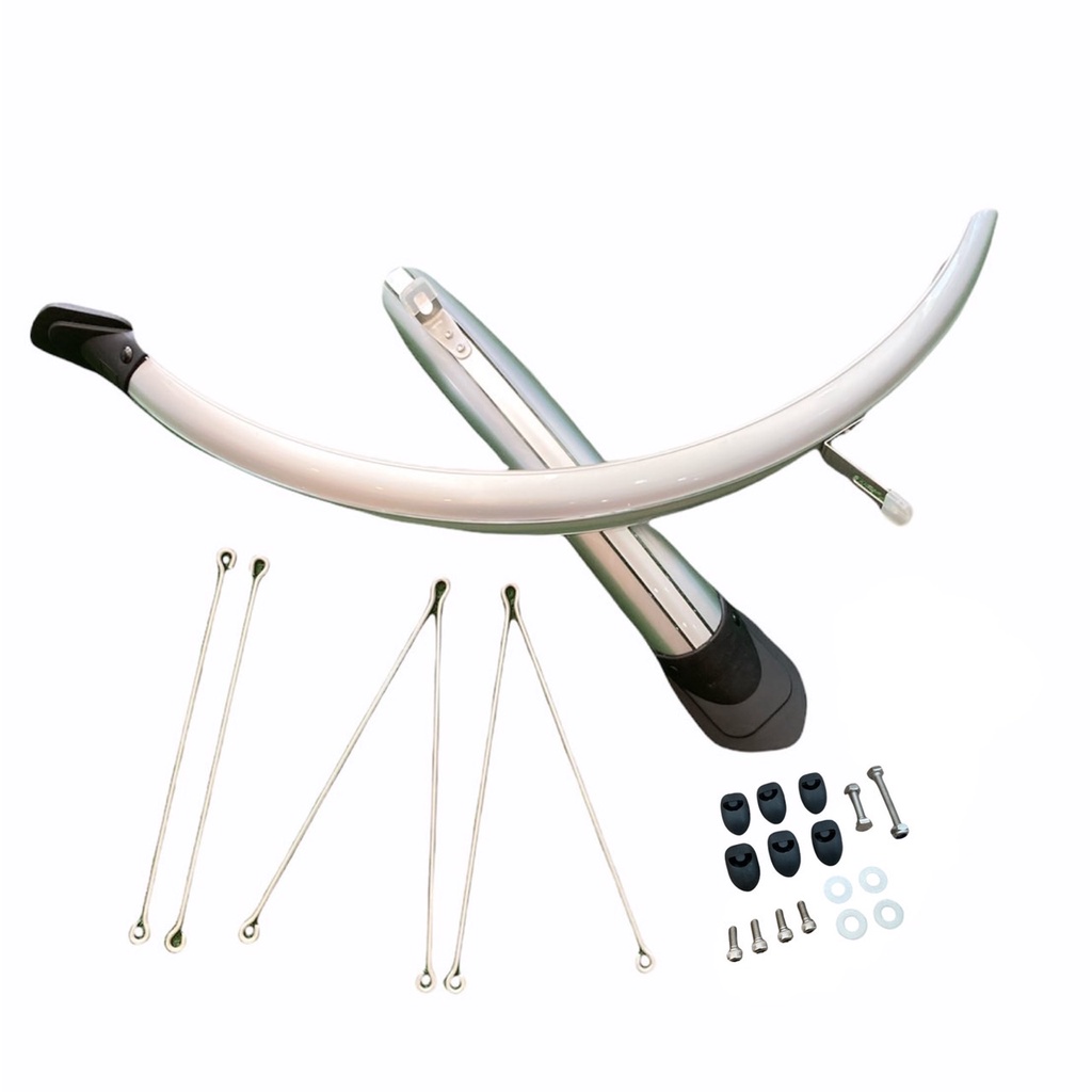 ทักรับโค้ดจ้า[TYROBIKE]- บังโคลน สีบรอนซ์ พลาสติก ให้ตัวได้ รถพับ KHS F20-T2,T3 20” (451)