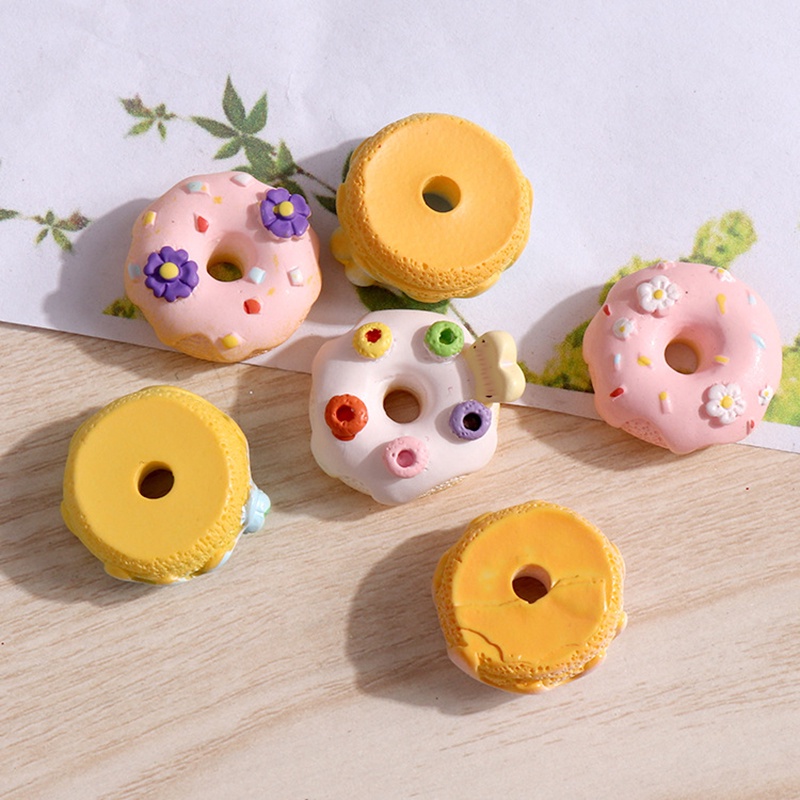 สับปะรดน่ารัก Jibits croc Doughnut Jibbits Daisy Jibitz Crocks Wave Point croc Charm สําหรับผู้หญิงอุปกรณ์รองเท้าตกแต่ง