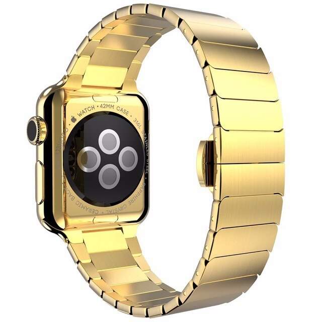 สายนาฬิกาข้อมือสเตนเลส โลหะ ลายผีเสื้อ สําหรับ apple Watch ultra 8 7 6 SE 5 4 3 iwatch 49 มม. 45 มม. 42 มม. 44 มม. 40 มม. 38 มม. - รูปที่ 5