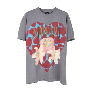 Nirvana Heart shaped box เสื้อวงดนดรี