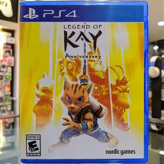 (ภาษาอังกฤษ) มือ2 Legend of Kay Anniversary แผ่นเกม PS4 แผ่นPS4 มือสอง