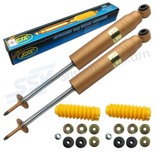 ESK โช๊คอัพหน้า ( 2X48572262 ) SUZUKI JIMMY แก๊ส ยกสูง3นิ้ว (ESG-3651+3)(คู่)