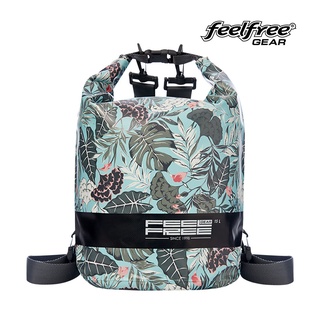 FEELFREE TROPICAL TUBE 15L (GREEN/GREY) กระเป๋ากันน้ำ ถุงกันน้ำ พรีเมี่ยม