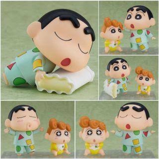 🧸พร้อมส่ง🧸Crayon Shin-chan Nendoroid Nohara Shinnosuke Pajama Ver. &amp; Himawari