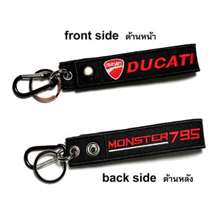 พวงกุญแจ DUCATI MONSTER 795 ดูคาติ มอเตอรไซค์ บิกไบค์ MOTORCYCLE BIKER KEYCHAIN