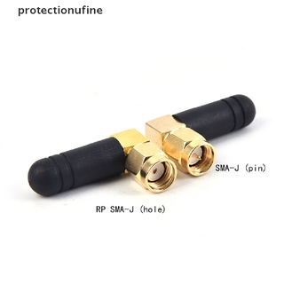 PRNE 2PCS Mini Rubber 3dBi 2.4ghz WIFI Antenna SMA Male Router Bluetooth Antennas PRNE