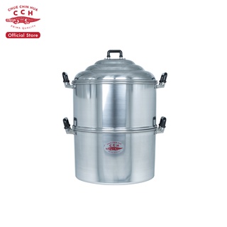 Crocodile Cookware ซึ้งอเนกประสงค์ตราจระเข้ ซึ้งนึ่ง หม้อนึ่ง ขนาด 28 ซม. (สูง 7 นิ้ว)