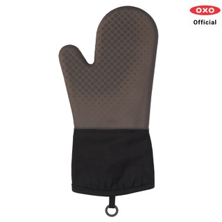 OXO ถุงมือซิลิโคนกันร้อน สีดำ l Silicone Oven Mitt Black ของแท้ 100%