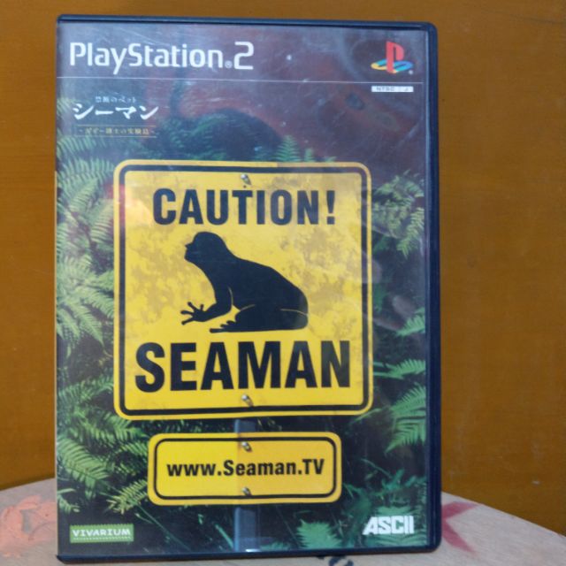 แผ่นเกม ps2 caution seamen แท้