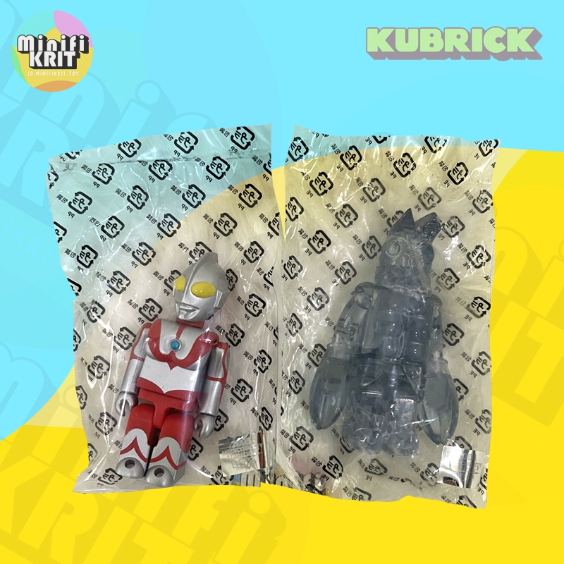 KUBRICK Ultraman & Baltan (Hobby Magazine Promotion Clear Ver.) Medicom Toy | ของแท้ พร้อมส่ง