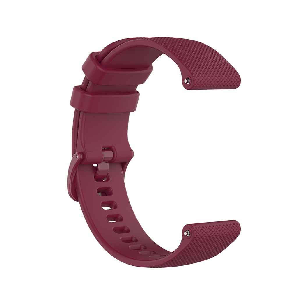 สายนาฬิกาข้อมือแบบซิลิโคน สำหรับ Garmin vivomove 3s vivoactive 4s ขนาด 18 มม.