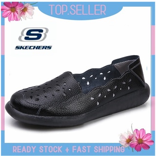 [พร้อมส่ง] *Skechers__go Walk Arch Fit รองเท้าแตะโลฟเฟอร์ ส้นแบน แบบสวม สําหรับผู้หญิง ผู้ชาย