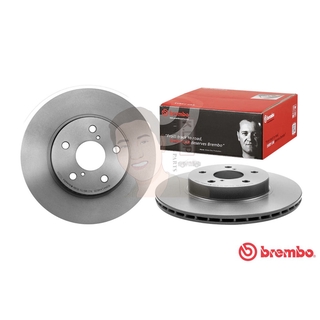 09 7225 11 จานเบรค ล้อ F (ยี่ห้อ BREMBO) รุ่น UV TOYOTA Rav 4 2.0 ปี1994-2000*ราคาต่อข้าง