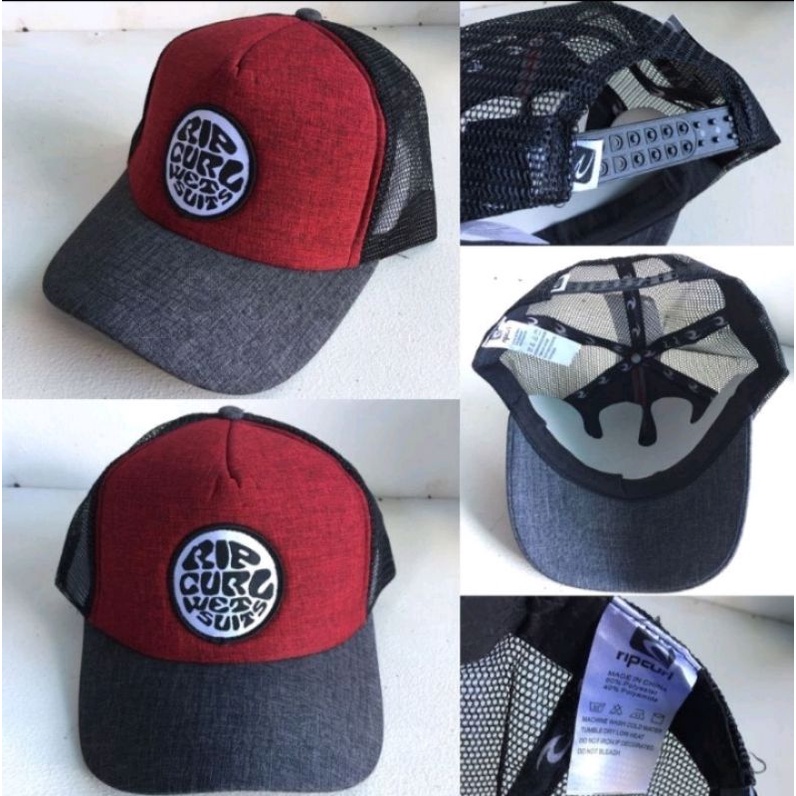 Rip curl Trucker Hat Harley Net Hat Surfing Hat ผู้ชายผู้หญิงเบสบอลหมวกหมวก