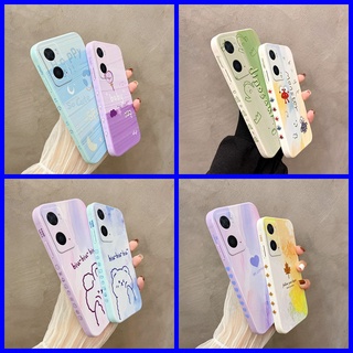 เคส OPPO A96 เคส OPPO A76 เคสโทรศัพท์มือถือ tpu แบบนิ่ม ลายภาพวาดสีน้ํามัน สําหรั