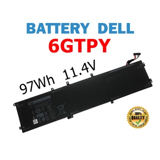 Dell แบตเตอรี่ 6GTPY (สำหรับ XPS 15 7590 9550 9560 9570 Precision 15 5520 5XJ28 ) Dell Battery Notebook เดล แบตเตอรี่