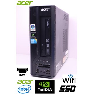 Acer Veriton X270 Intel CPU E700 2.80GHz -RAM 4GB -HDD SSD 120GB  -HDMI PORT -Chipset Type: NVIDIA GeForce -Wi-Fi คอม