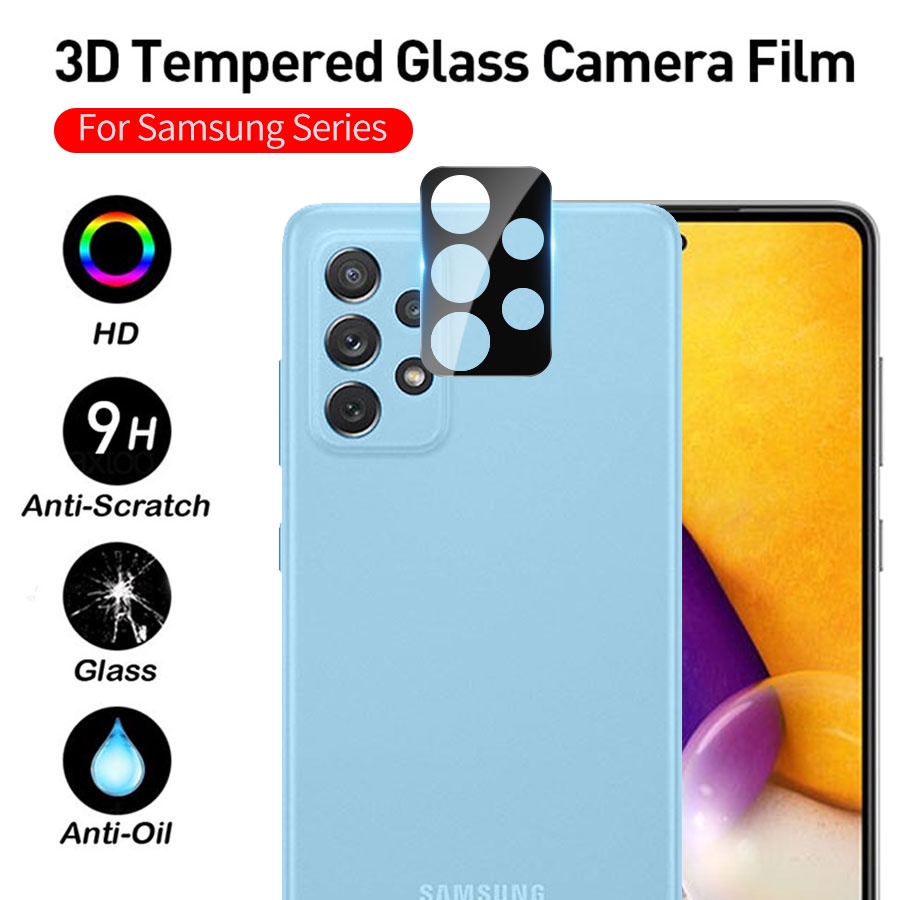 3D ฟิล์มกระจกนิรภัยกันรอยกล้องหลัง Samsung Galaxy S21 fe S20 S22 S23 fe S24 Plus S24 Ultra Note 20 U