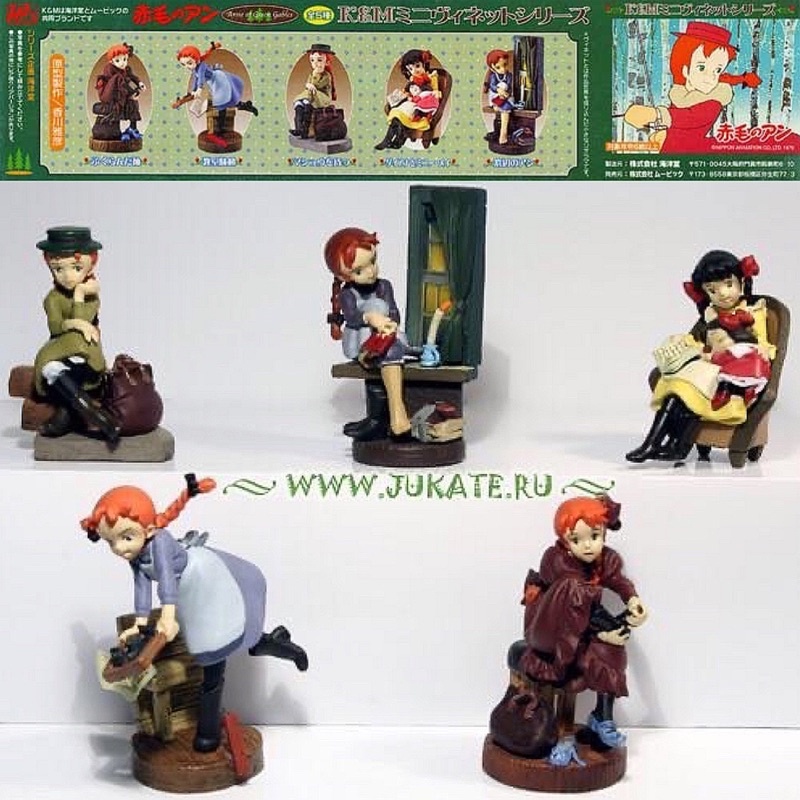 กาชาปอง Kaiyodo Movic K&M Mini Vignette Series The World Masterpiece Theater: Anne of Green Gables G