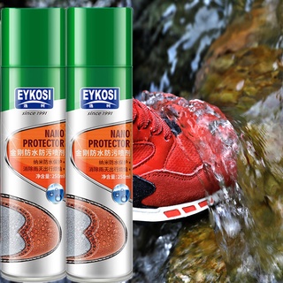 ราคาสเปรย์กันน้ำ สเปรย์กันน้ำนาโน สเปรย์กันน้ำรองเท้า สเปรย์นาโน eykosi water proofer ใช้กันละอองน้ำและสิ่งสกปรก 250ml
