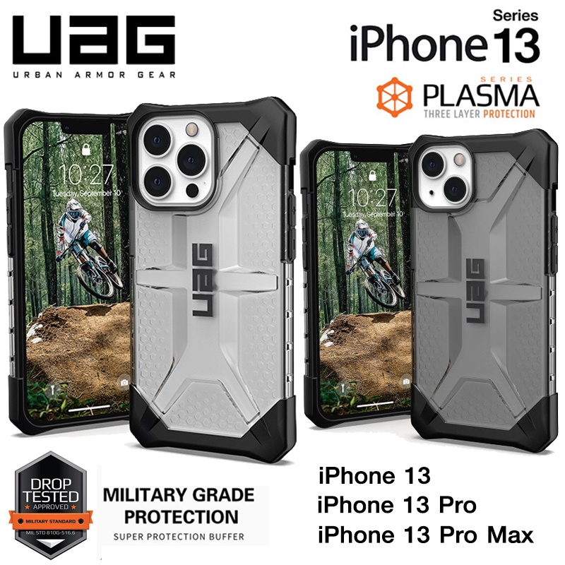 UAG Plasma Case เคสกันกระแทก iPhone13 กันกระแทกดีเยี่ยม for iPhone13/13Pro/13Pro Max/13mini