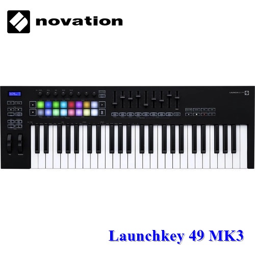 Novation Launchkey 49 MK3 USB MIDI Keyboard Controller (49-Key)