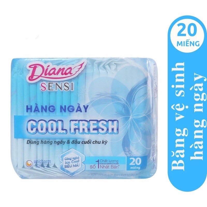 Diana Sensi Cool Fresh Daily Tampons
