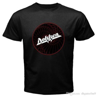 [S-5XL]เสื้อยืดแขนสั้น คอกลม พิมพ์ลาย Dokken แฟชั่นฤดูร้อน สําหรับผู้ชาย