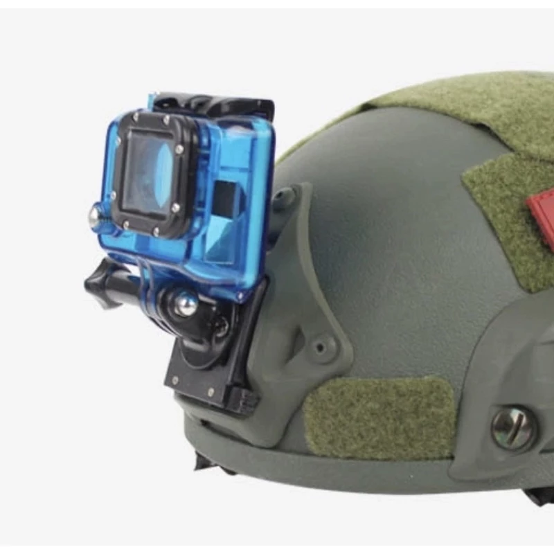 (วัสดุพลาสติก) ฐาน ติดหมวก FAST/หมวกทหาร/TACTICAL HELMET สำหรับ โกโปร กล้องแอคชั่น for Gopro , DJI ACTION  Action camera thumbnail 10