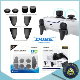 Dobe Trigger Kit for PS5 Controller (TP5-0513)(ปุ่มจอย ps5)(ปุ่มคอนโทรลเลอร์)(ปุ่มเสริมจอย ps5)(ที่ครอบปุ่มจอย ps5)