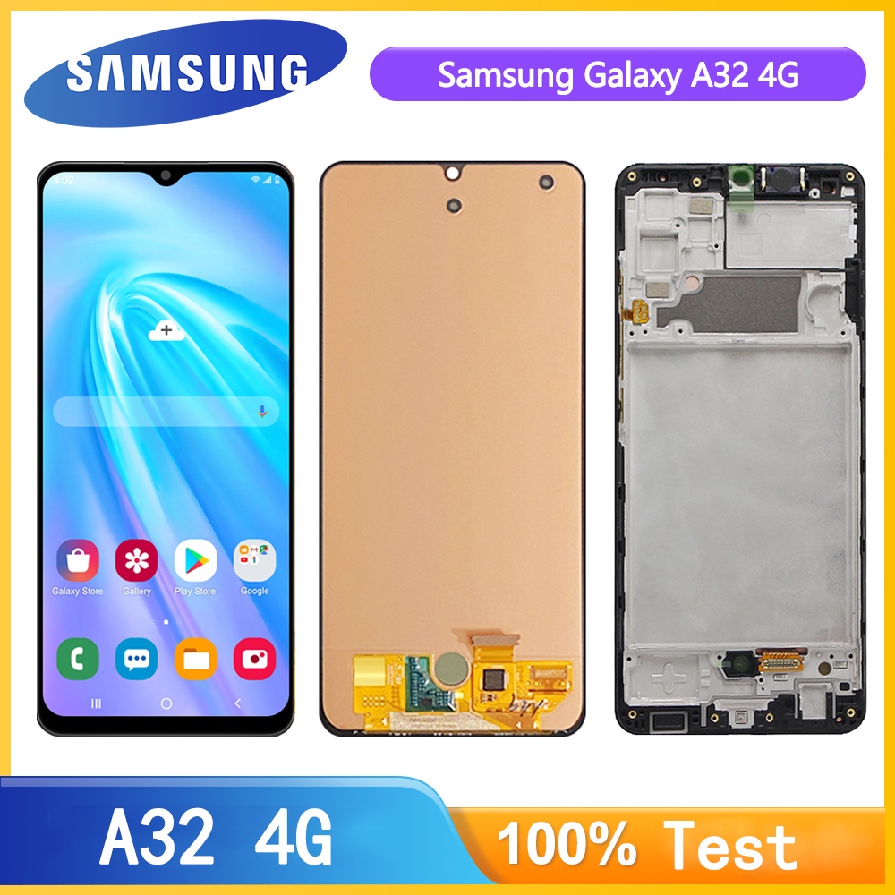 สําหรับ Samsung Galaxy A32 4G A325 A325G SM-A325F/DS LCD Touch Screen Digitizer Assembly