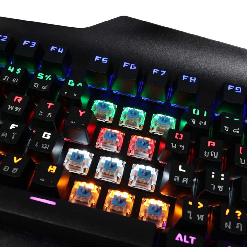 Remax  รุ่น XII-J599 Gaming Keyboard คีย์บอร์ด คอมพิวเตอร์ แล็ปท็อป ในการเล่นเกม หรือ ทำงาน