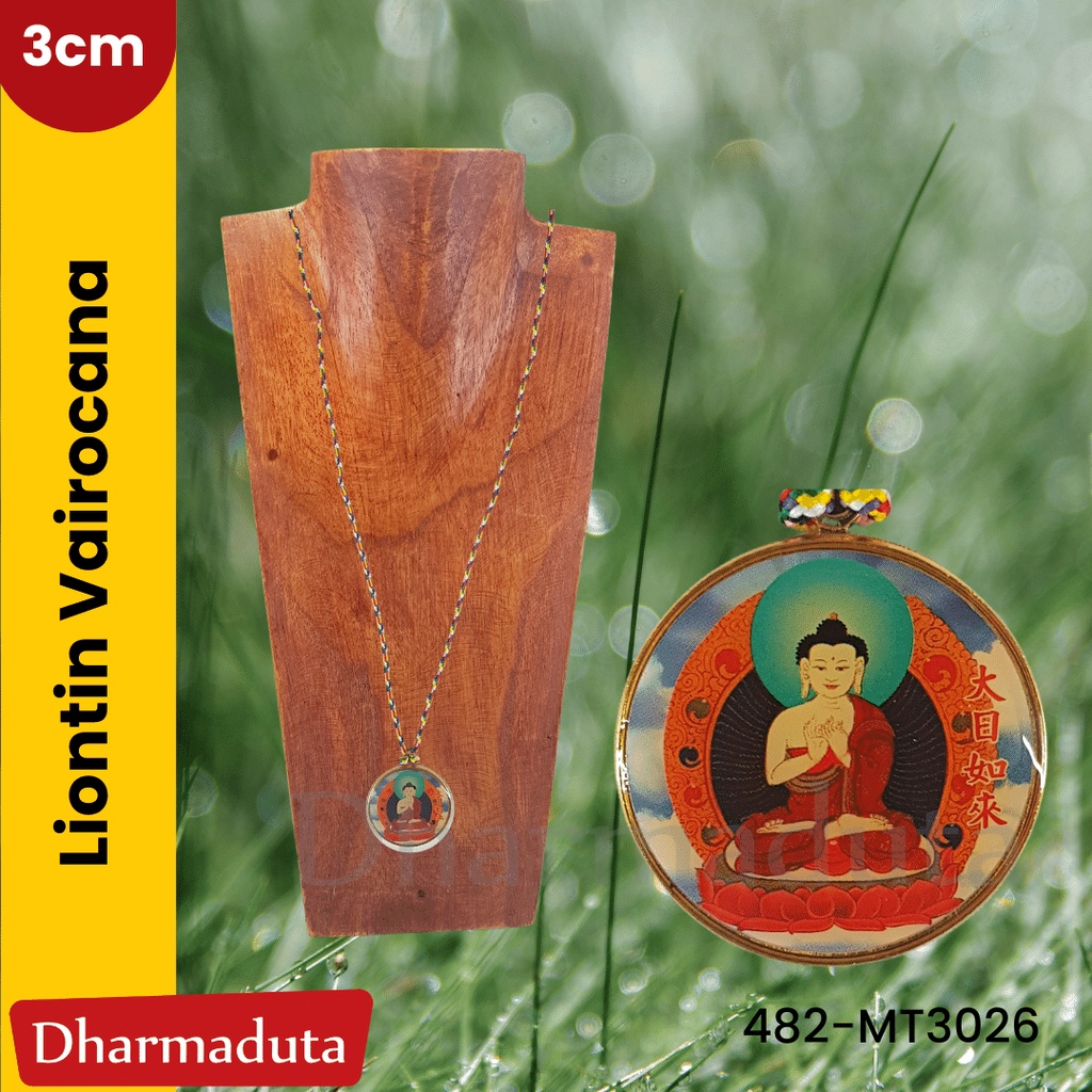 สร้อยคอจี้ MahaVairocana D3cm