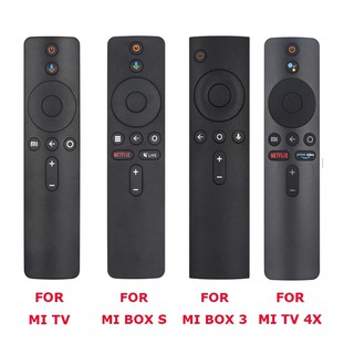 ราคาXiaomi Mi TV, Box S, BOX 3, MI TV 4X รีโมทการควบคุมระยะไกลด้วยเสียง Bluetooth ด้วย Google Assistant Control